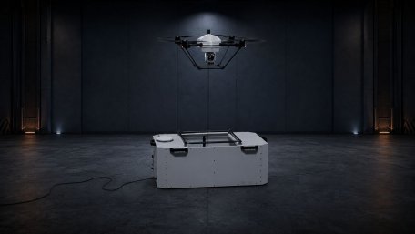 Huless Highline-T Tethered Drone Relay System