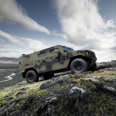 Kia Light Tactical Vehicle (KLTV) Armored Vehicle