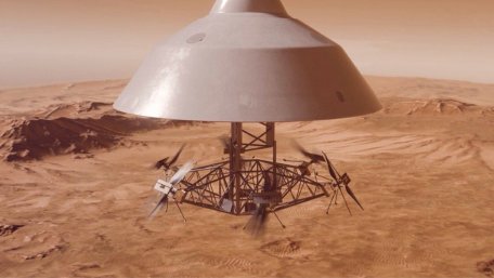 NASA SkyFall Mars Helicopter