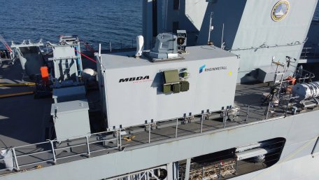 Rheinmetall-MBDA German Navy Laser Weapon System