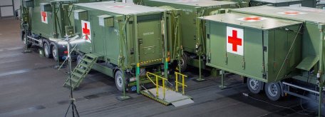 Rheinmetall mobile rescue station