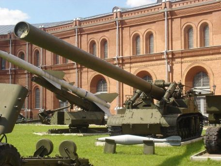 2B1 Oka (COLD WAR, SELF-PROPELLED ARTILLERY, X-TANK) 2B1 Oka