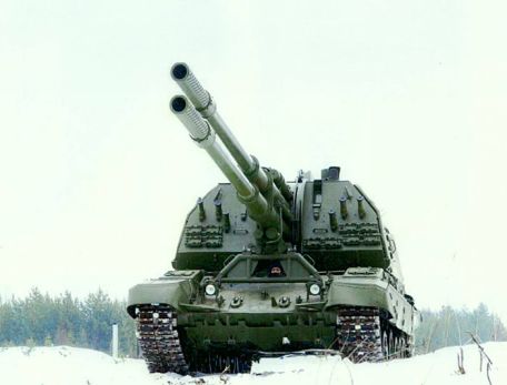2S35 (2x152mm) (MODERN, SELF-PROPELLED ARTILLERY, X-TANK) 2S35 (2x152mm)