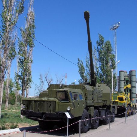 A-222 Bereg (130mm Coastal Defense Gun) (MODERN, SELF-PROPELLED ARTILLERY) A-222 Bereg (130mm Coastal Defense Gun)