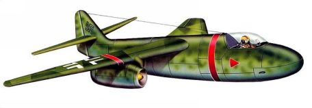 Arado Ar TEW 16/43-23 (SECRET WEAPONS OF THE LUFTWAFFE, WORLD WAR 2, X-PLANE) Arado Ar TEW 16/43-23