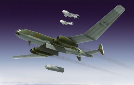 Blohm and Voss Bv P.188 (SECRET WEAPONS OF THE LUFTWAFFE, WORLD WAR 2, X-PLANE) Blohm and Voss Bv P.188
