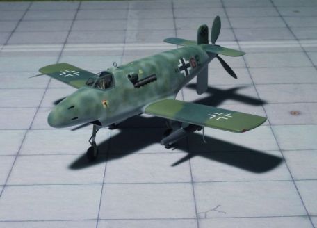 Blohm and Voss Bv P.207 (SECRET WEAPONS OF THE LUFTWAFFE, WORLD WAR 2, X-PLANE) Blohm and Voss Bv P.207