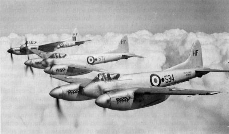 de Havilland DH.103 Hornet / Sea Hornet (COLD WAR, MALAYAN EMERGENCY, WORLD WAR 2) de Havilland DH.103 Hornet / Sea Hornet