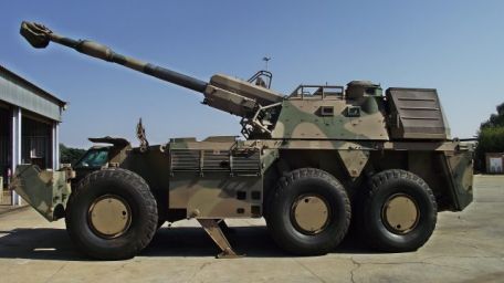 Denel GV6 Renoster (G6 Rhino) (ANGOLAN BUSH WAR, COLD WAR, MODERN, SELF-PROPELLED ARTILLERY) Denel GV6 Renoster (G6 Rhino)