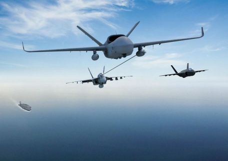 General Atomics MQ-25 Stingray (MODERN AIRCRAFT, X-PLANE, DRONE TECHNOLOGY) General Atomics MQ-25 Stingray