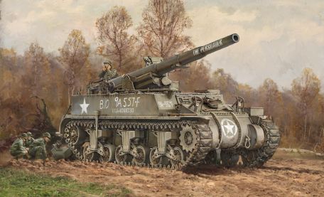 M12 Gun Motor Carriage (SELF-PROPELLED ARTILLERY, WORLD WAR 2) M12 Gun Motor Carriage