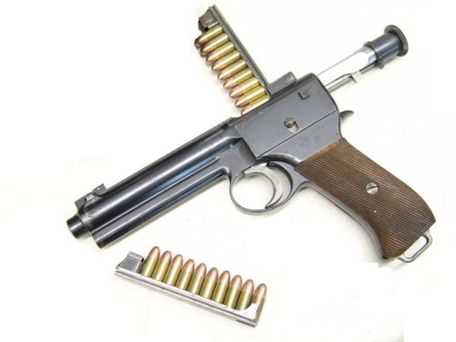 Steyr Model 1907 (M1907) (INTERWAR, WORLD WAR 1, WORLD WAR 2) Steyr Model 1907 (M1907)