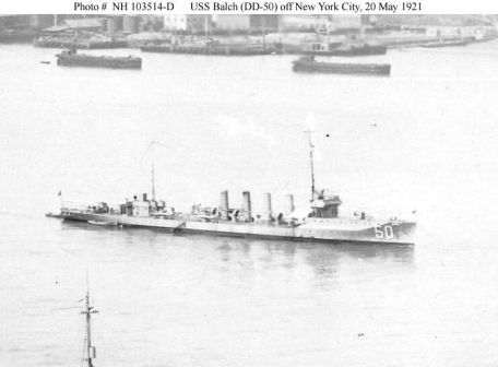 USS Balch (DD-50) (WORLD WAR 1) USS Balch (DD-50)