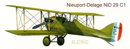 Nieuport-Delage NiD 29 (GOLDEN AGE, X-PLANE) Nieuport-Delage NiD 29