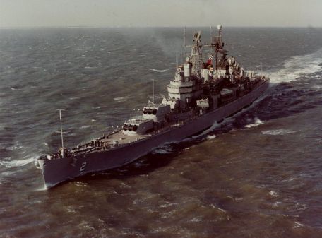 USS Canberra (CA-70) (COLD WAR, VIETNAM WAR, WORLD WAR 2) USS Canberra (CA-70)