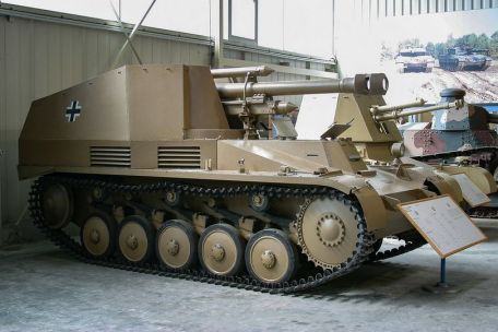 SdKfz 124 (Wespe) (SELF-PROPELLED ARTILLERY, WORLD WAR 2) SdKfz 124 (Wespe)
