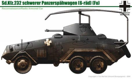 SdKfz 231 Schwerer Panzerspahwagen (6-rad)