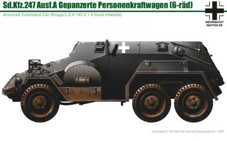 SdKfz 247 (6-Rad / 4-Rad) (WORLD WAR 2) SdKfz 247 (6-Rad / 4-Rad)