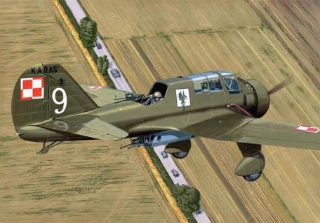 PZL P.23 Karas (GOLDEN AGE, WORLD WAR 2) PZL P.23 Karas