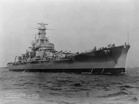 USS Massachusetts (BB-59) (COLD WAR, WORLD WAR 2) USS Massachusetts (BB-59)