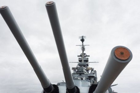 USS Massachusetts (BB-59) (COLD WAR, WORLD WAR 2) USS Massachusetts (BB-59)