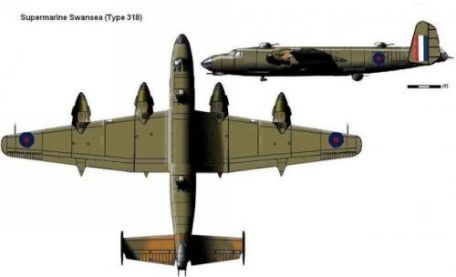 Supermarine B.12/36 (Type 316) (WORLD WAR 2, X-PLANE) Supermarine B.12/36 (Type 316)