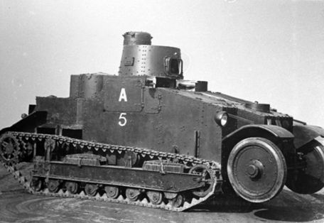 Vickers D3E1 Wheel-cum-Track Machine () Vickers D3E1 Wheel-cum-Track Machine