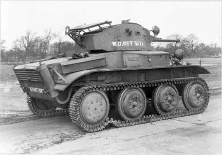 Vickers Mk VII (A17) (Tetrarch) (SELF-PROPELLED ARTILLERY, WORLD WAR 2) Vickers Mk VII (A17) (Tetrarch)