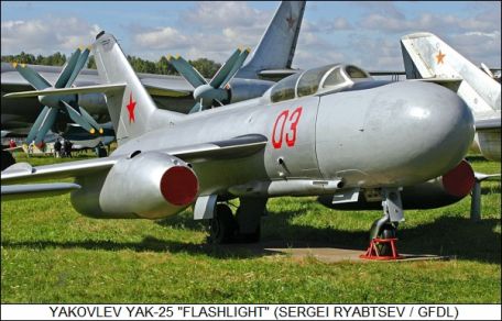 Yakovlev Yak-25 (Flashlight / Mandrake)